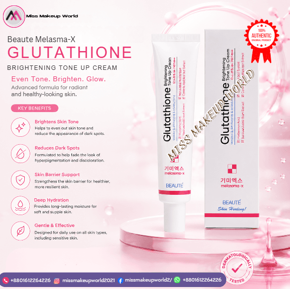 Beaute Melasma-X Glutathione Brightening Tone Up Cream 45ml